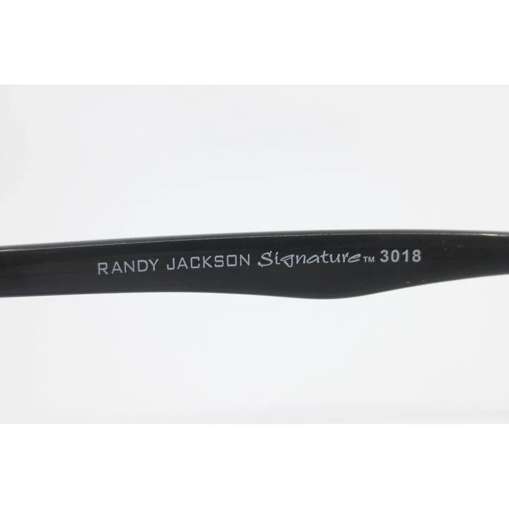 Randy Jackson Signature 3018 Eyeglasses Zyloware Black Clear Gradient 54-17-145